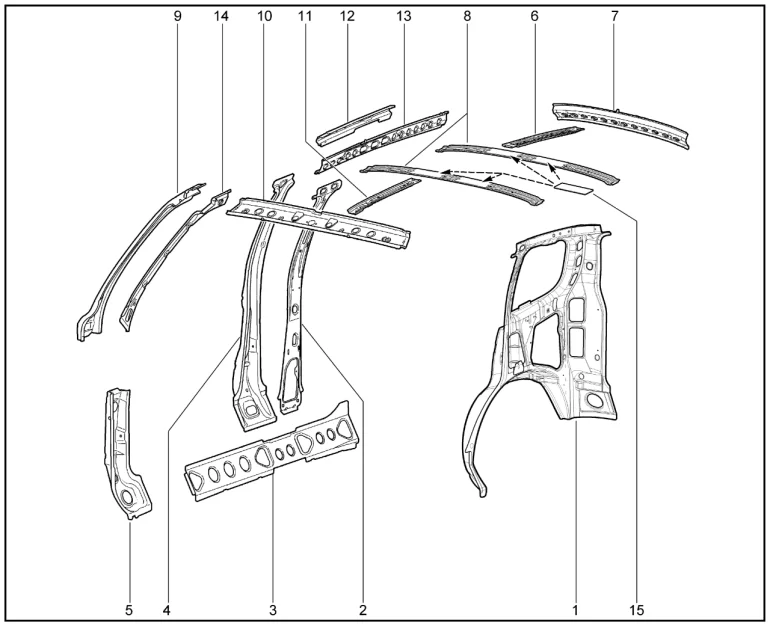 Элементы кузова внутренние (с 12.2020)