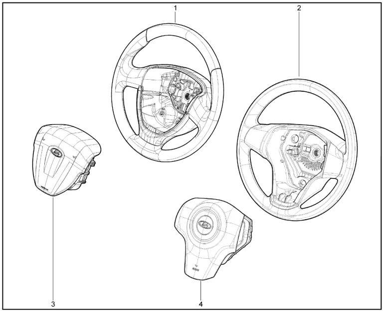 Рулевое колесо (c ПБВ)
