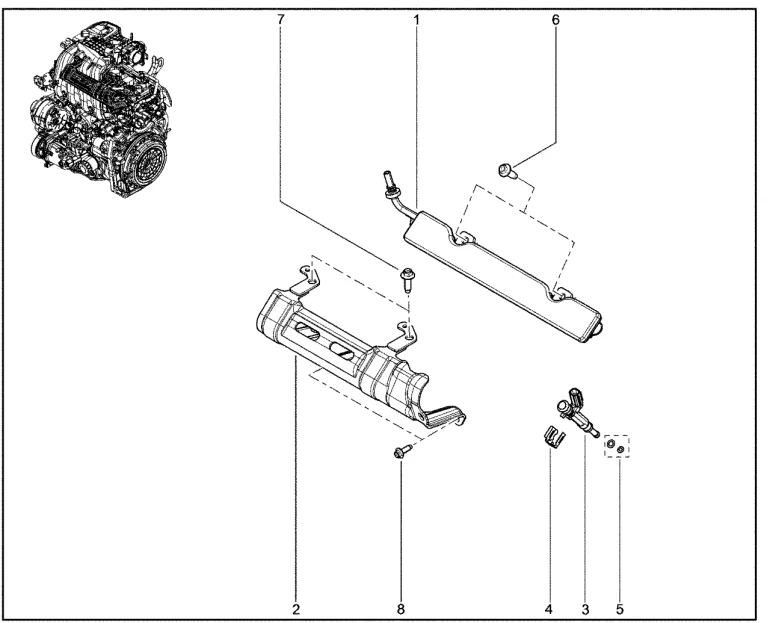 Рампа топливная (Н4М)