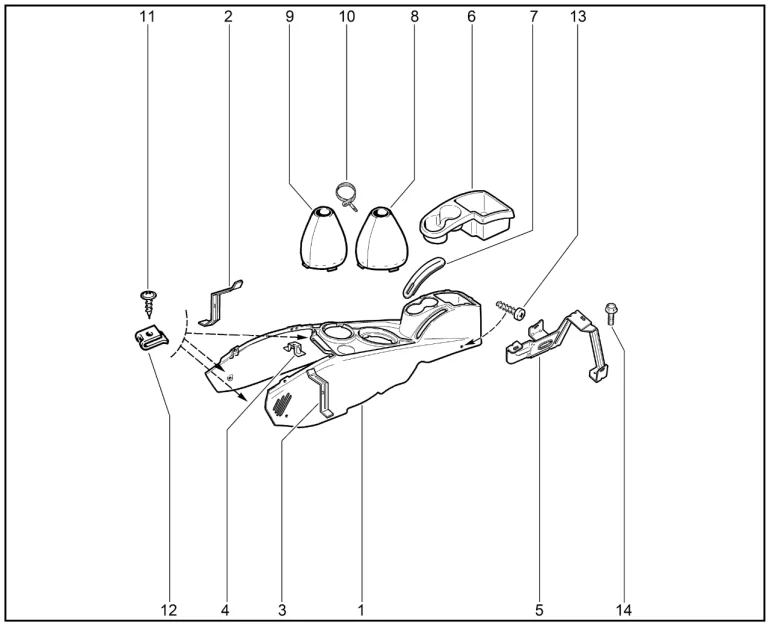 Облицовка тоннеля пола