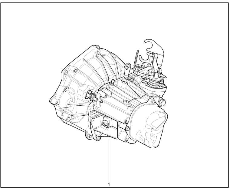 Коробка передач (механич. 5 ст.)(BVM5)