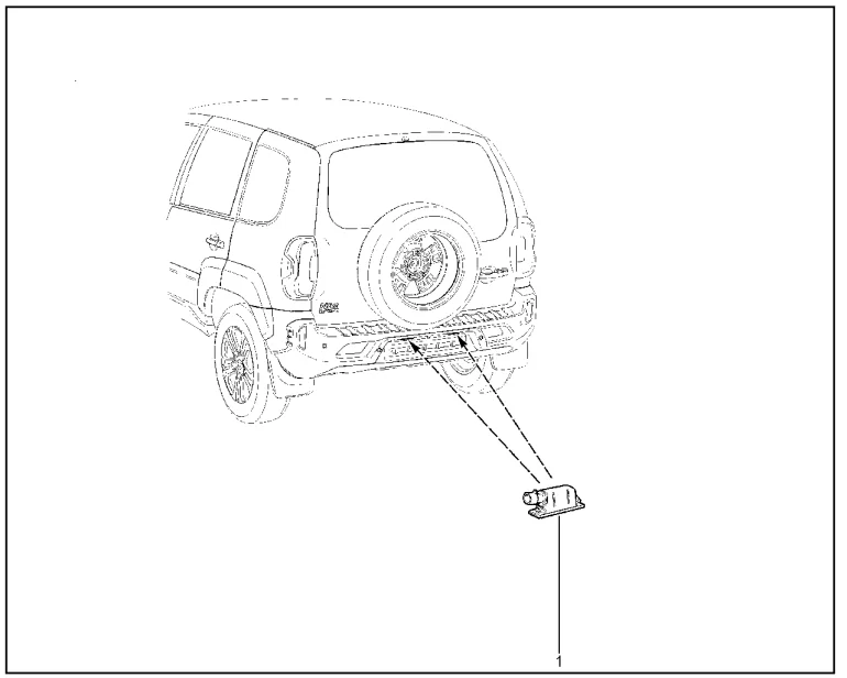 Фонарь освещения номерного знака(с 12.2020)