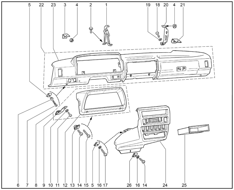 Панель приборов (М6.1)