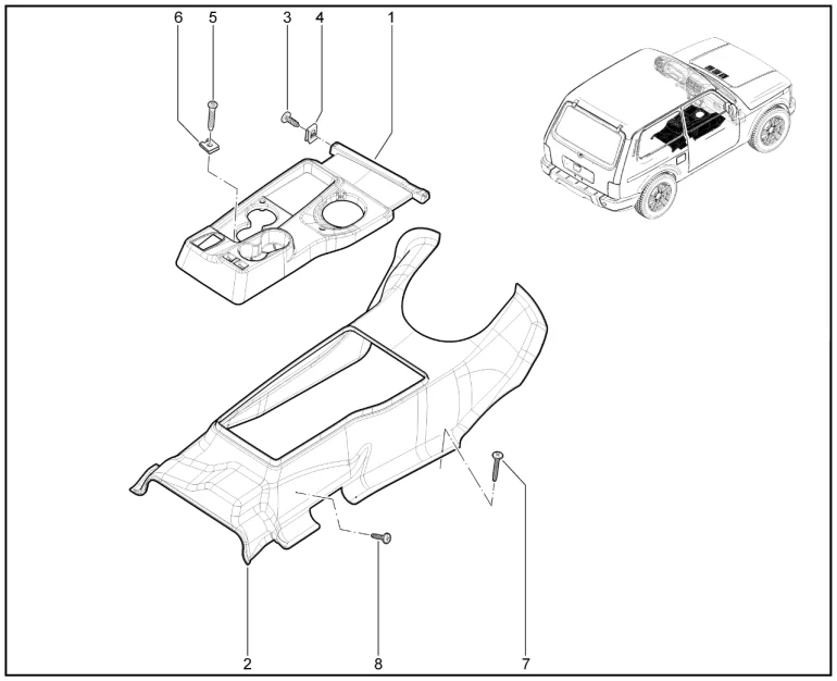 Облицовка тоннеля пола (М6.2)