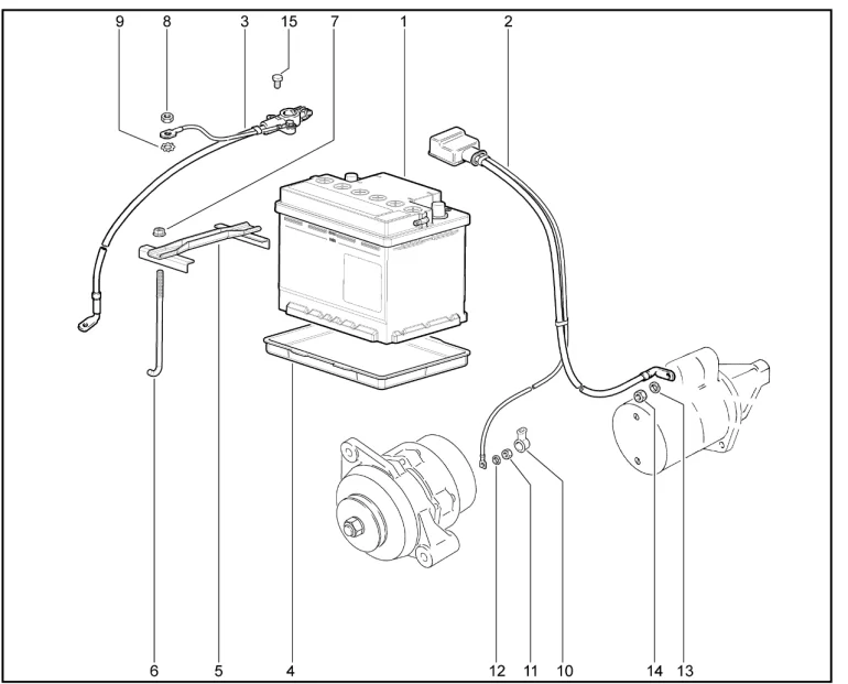 Батарея аккумуляторная