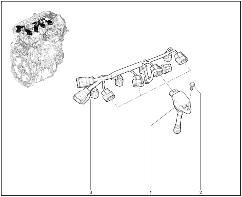 Катушка зажигания (Н4М)