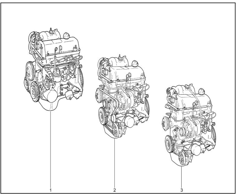 Двигатель в сборе (P3N)(XGM)