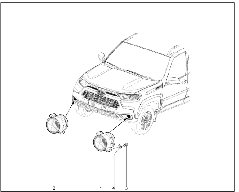 Фары противотуманные (с 12.2020)