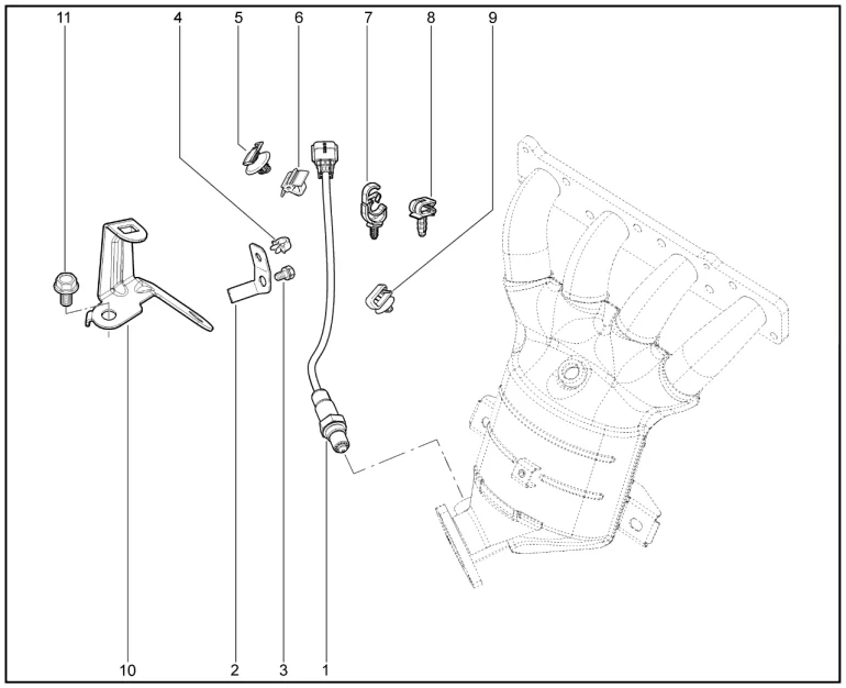 Датчик концентрации кислорода