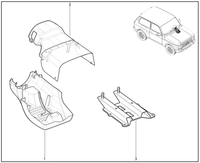 Кожух облицовочный вала руля(Sport)