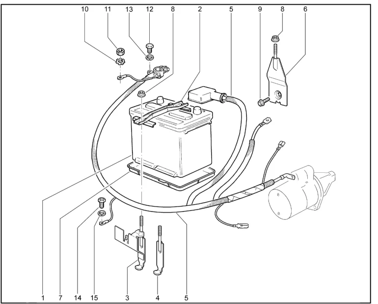 Батарея аккумуляторная