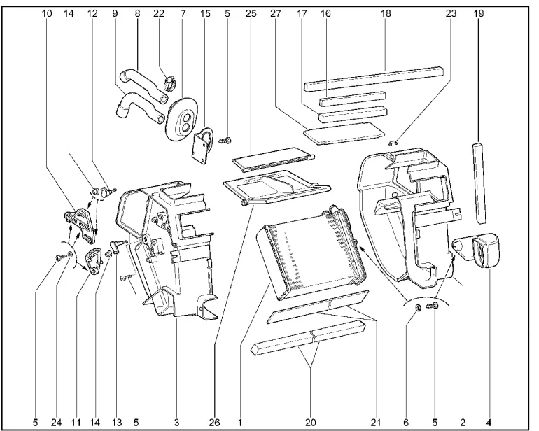 Отопитель (деталировка)