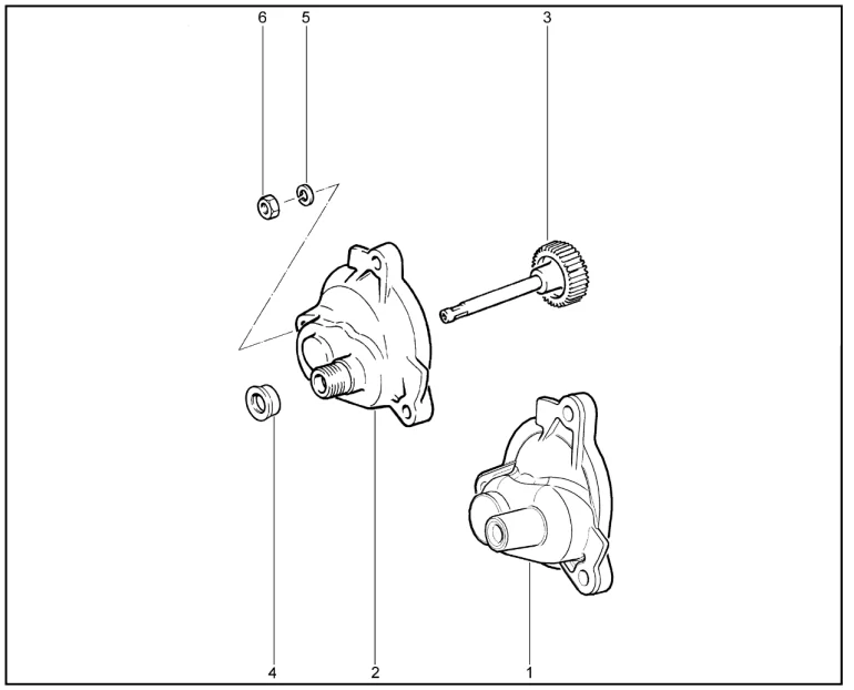 Привод спидометра