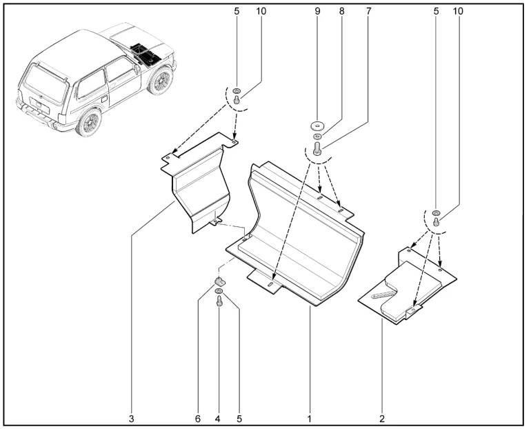 Защита картера (М6.1)