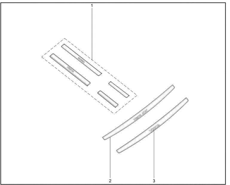 Накладки на пороги