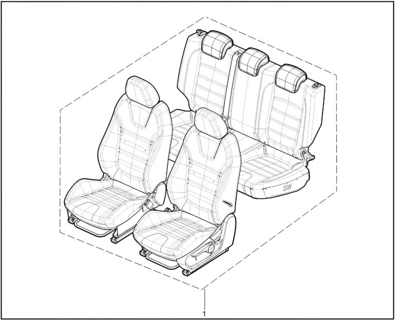 Комплект сидений (SPORT)
