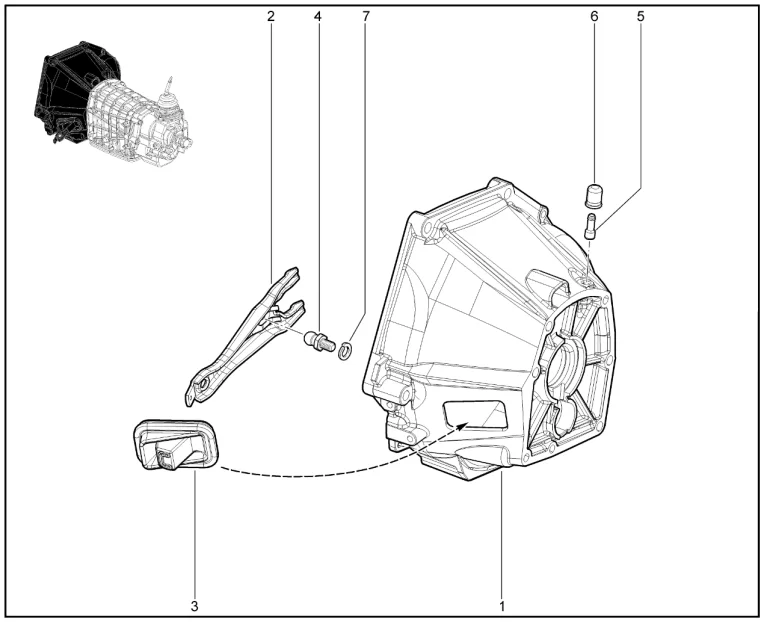 Картер сцепления