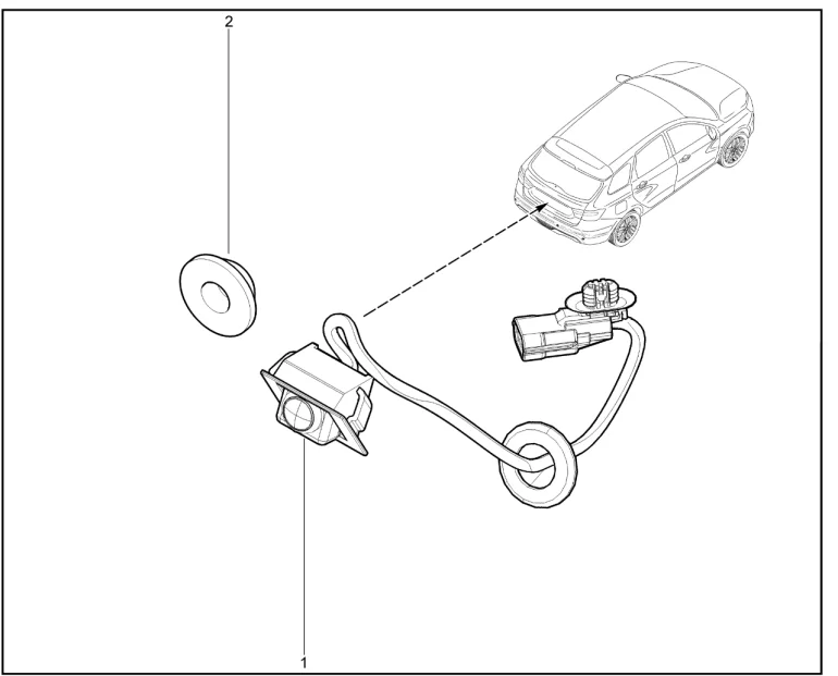 Камера заднего вида