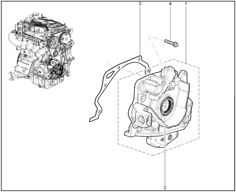Насос масляный (Р4Р)(до 10.12.2024)