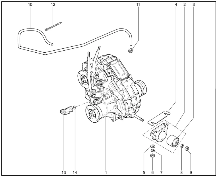 Коробка раздаточная