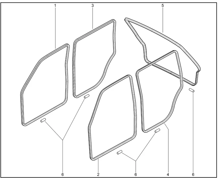 Уплотнители проемов дверей