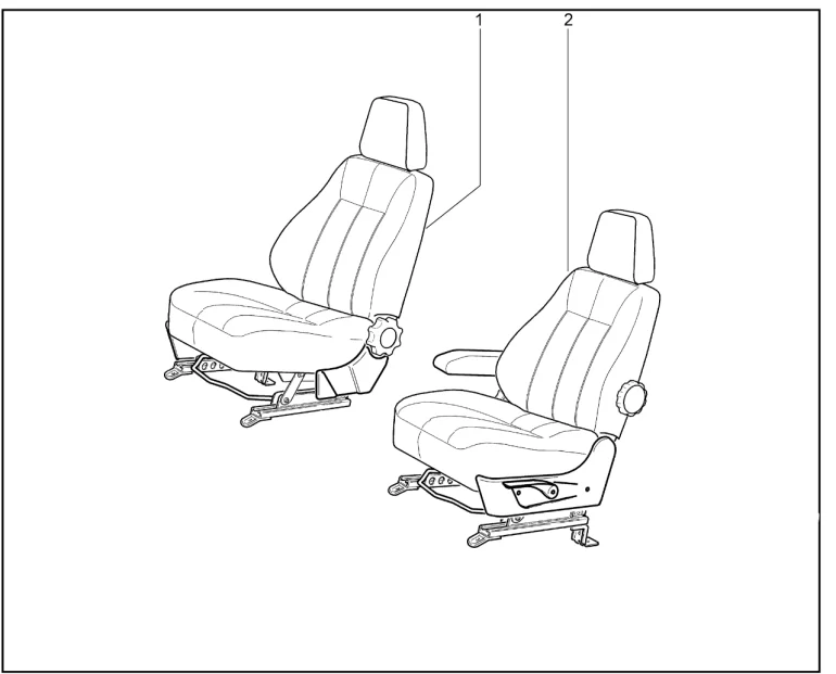 Сиденья передние в сборе (до 21.12.2020)
