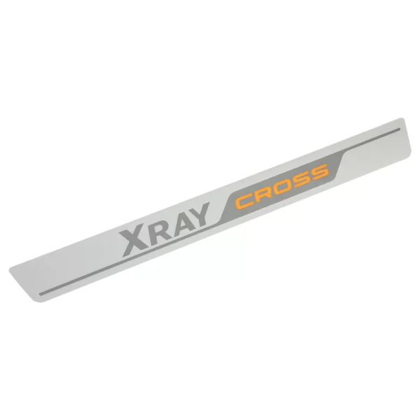 Накладка защитная порога передней двери с надписью XRAY Cross