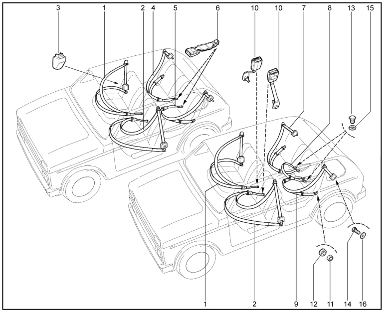 Ремни безопасности