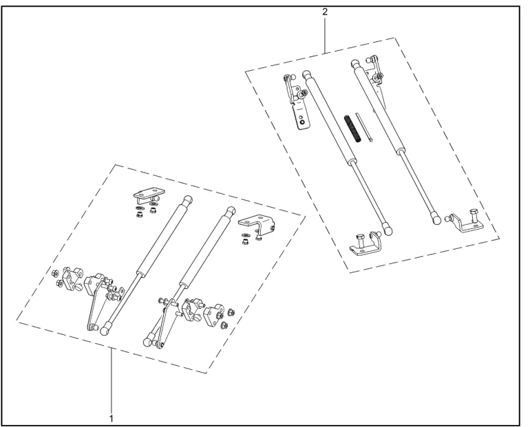 Амортизаторы капота, багажника