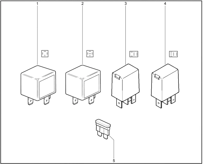 Реле и предохранители (M6.2)