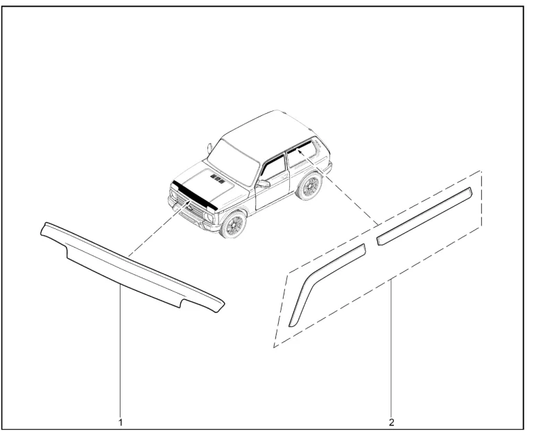 Дефлекторы дверей