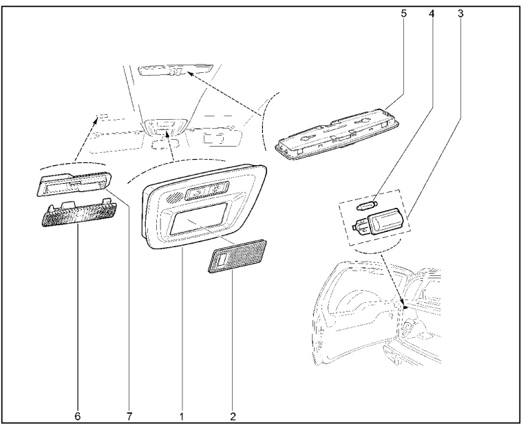 Плафоны освещения