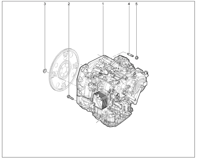 Коробка передач (вариатор + H4M)