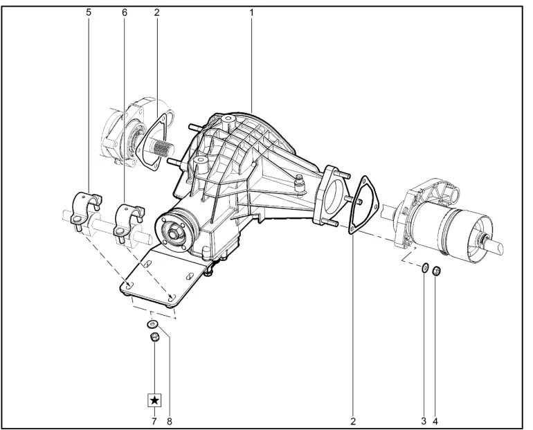 Подвеска переднего моста