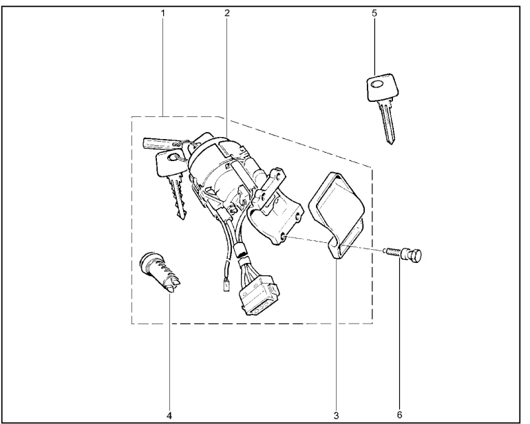 Выключатель зажигания
