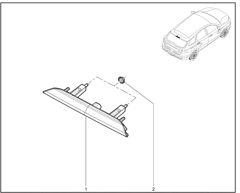Дополнительный стоп-сигнал (универсал)