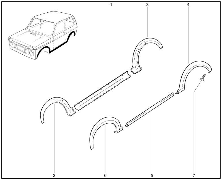 Молдинги (BRONTO)