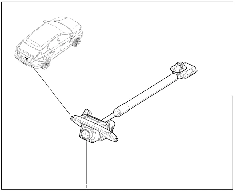 Камера заднего вида (FL)