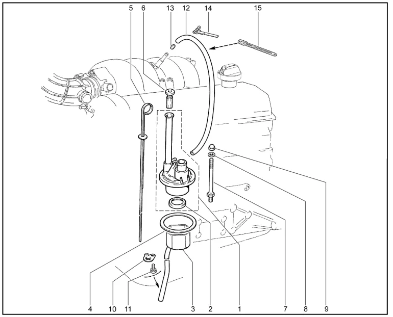 Вентиляция картера (дв.1,7л. - P3N)(XGL)