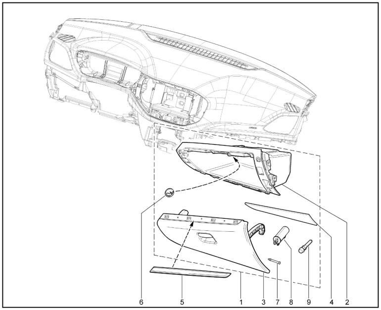 Ящик вещевой