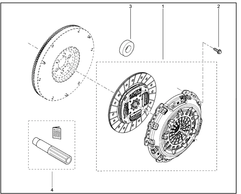 Диски сцепления (дв.H4M)
