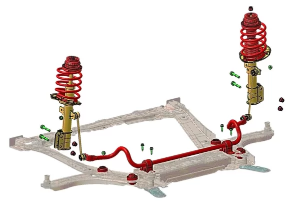 Пружина передней подвески для Lada Iskra