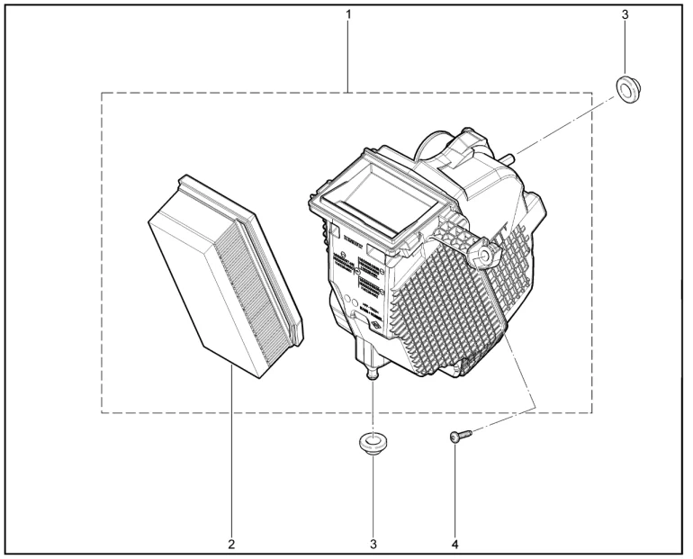 Фильтр воздушный (Н4М)