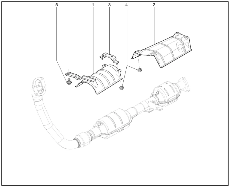 Термоэкраны системы впуска