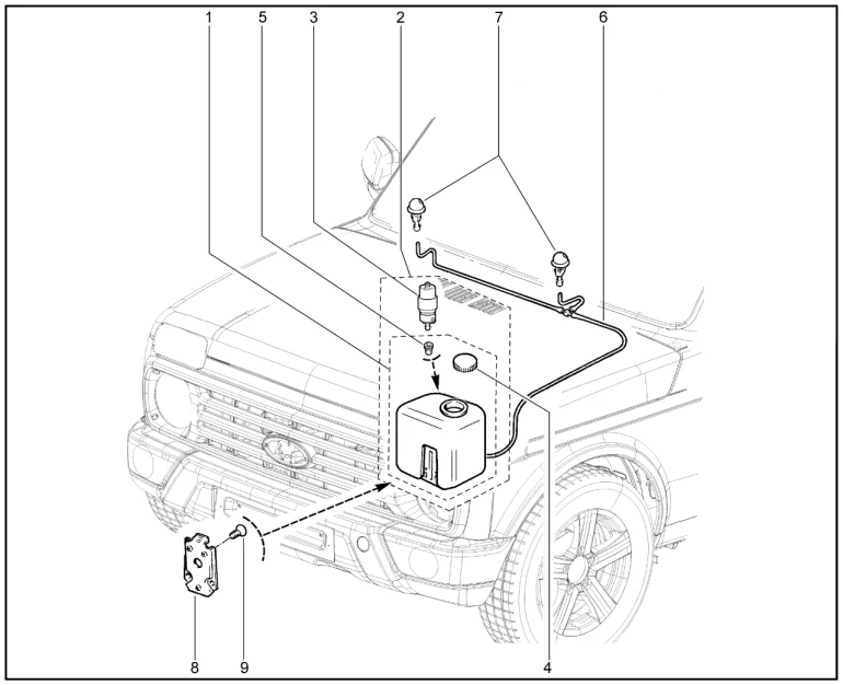 Омыватель лобового стекла