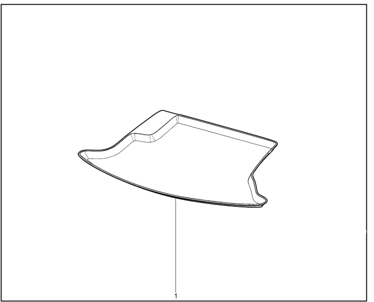 Ковер багажника KHL