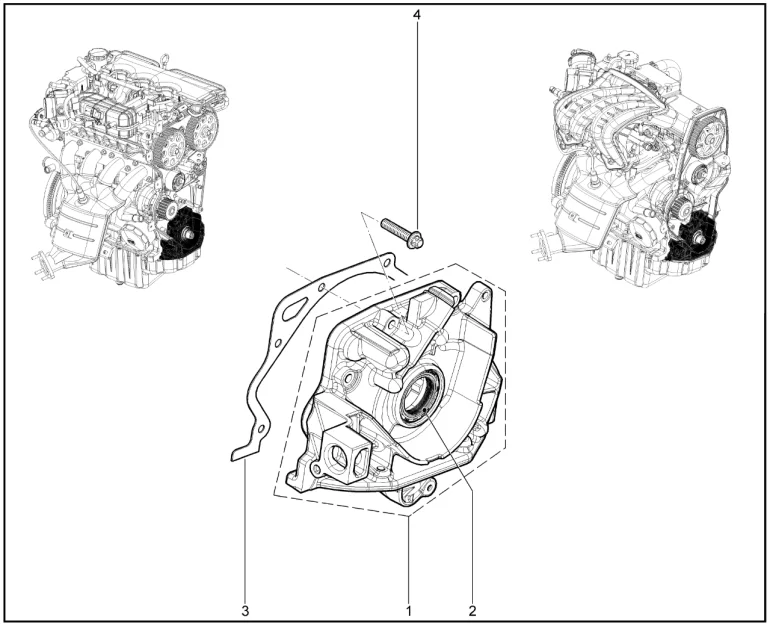 Насос масляный (P3M,P4M,P3P)