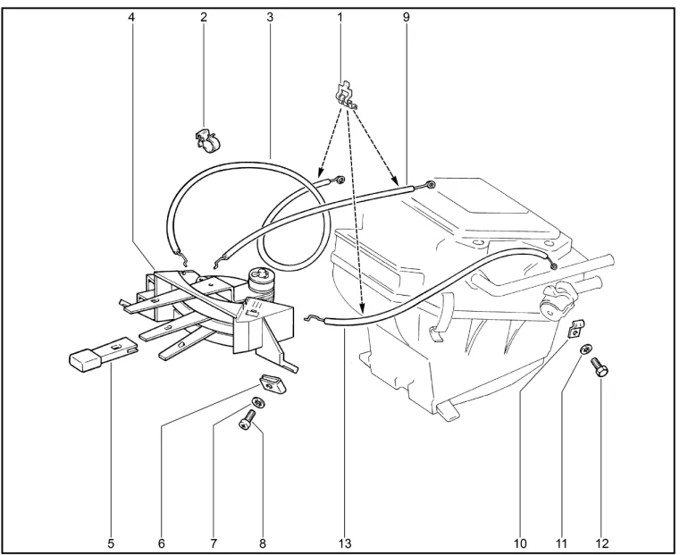 Панель управления отопителем (М6.1)