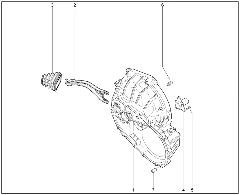 Картер сцепления
