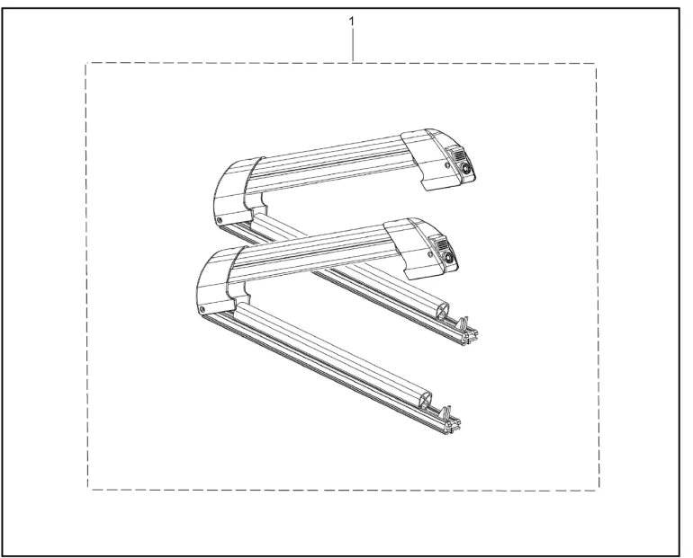 Крепление для перевозки лыж